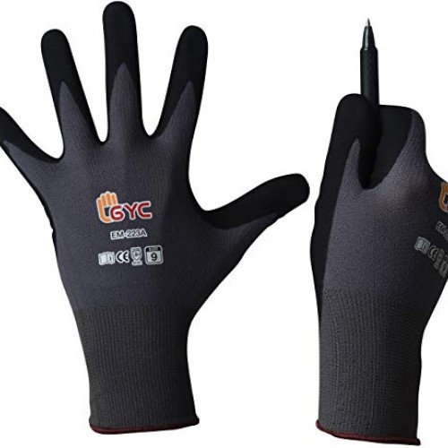 GYC Gloves, Sanitized, DIY Gardening, Food Contact ECO Micro Finis...