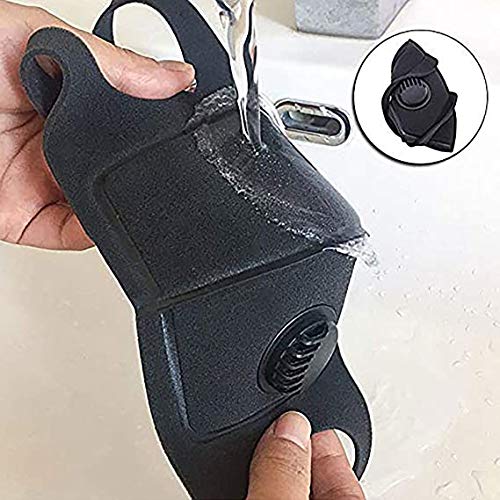 5 Pack Face Protective with Breathing – Washable, Reusable – Prote...