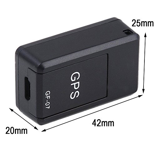 GF-07 Mini GPS Tracker, Ultra Mini GPS Long Standby Magnetic SOS T...