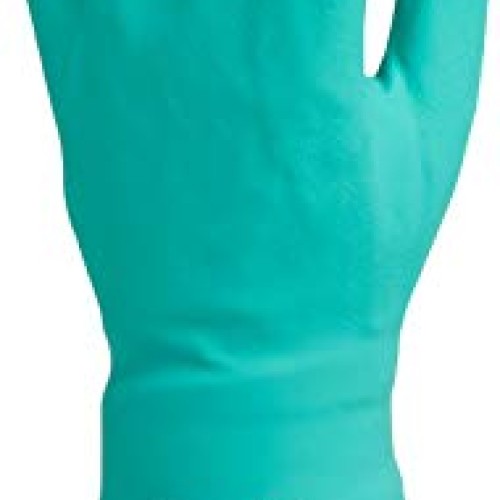 SHOWA 727-09 Nitrile Unlined Chemical Resistant Glove, Large Pack...