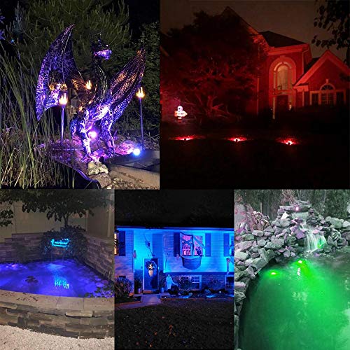 Pond Light Waterproof IP 68 Multi-Color & Adjustable & Dimmable Su...
