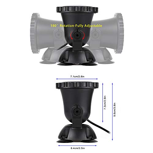 SHOYO Pond Lights IP68 Waterproof Underwater Landscape Light 36 LE...