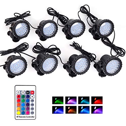 SHOYO Pond Lights IP68 Waterproof Underwater Landscape Light 36 LE...