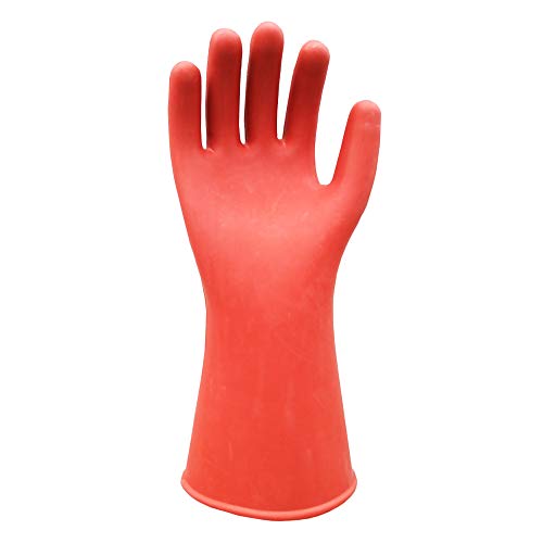 Electrical Insulated Lineman Rubber Gloves Electrician High Voltag...