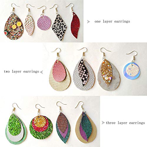 SHUANGART Reusable Earrings Making Template,Can Make Plenty Model ...