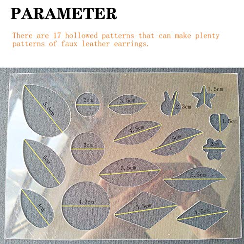 SHUANGART Reusable Earrings Making Template,Can Make Plenty Model ...