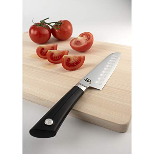 Shun Sora 7-Inch Hollow-Ground Santoku; Asian-Style Multi-Purpose ...