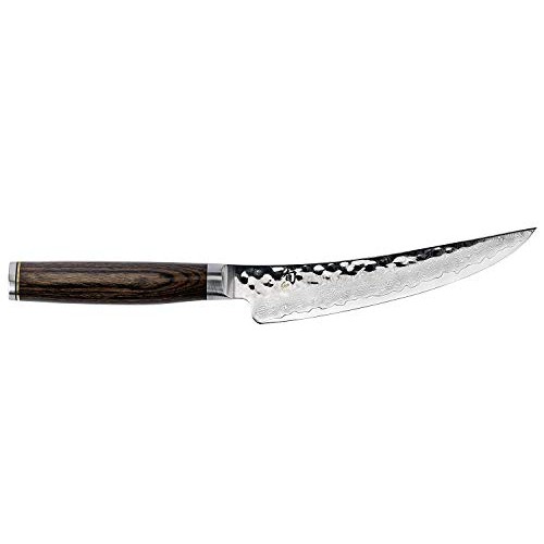 Shun TDM0774 Premier Gokujo Boning Fillet Knife, 6-Inch, Silver & ...