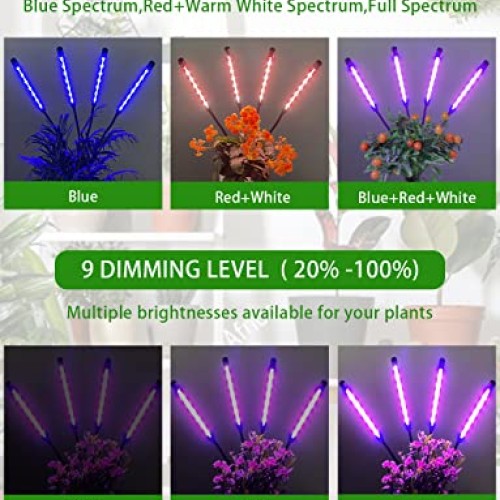 Shyineyou Grows Lights for Indoor Plants Full Spectrum, Plant Ligh...
