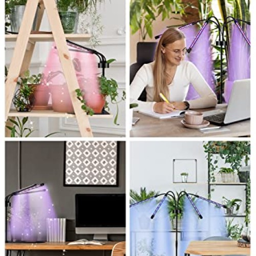 Shyineyou Grows Lights for Indoor Plants Full Spectrum, Plant Ligh...