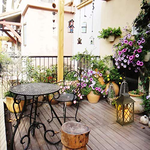 Solar Lantern, Outdoor Garden Hanging Lanterns,Set of 2,Waterproof...