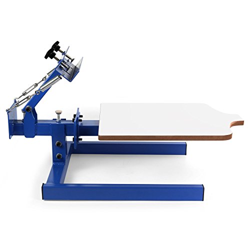 SHZOND Screen Printing Press 1 Color 1 Station Silk Screen Printin...