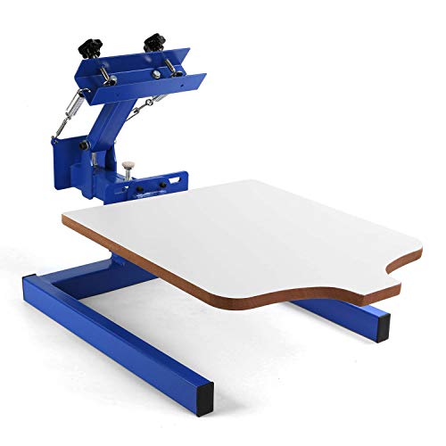 SHZOND Screen Printing Press 1 Color 1 Station Silk Screen Printin...