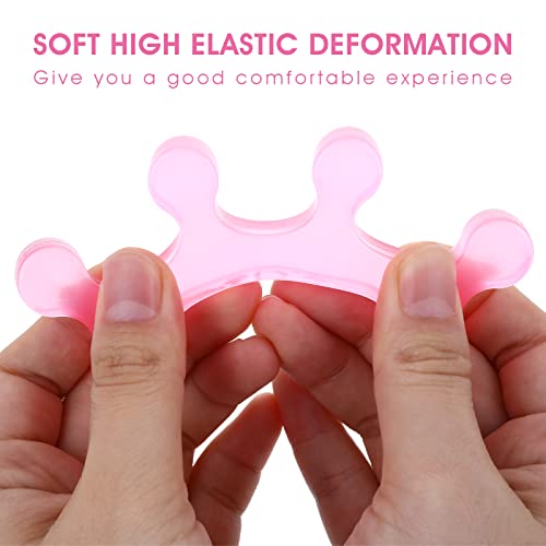 Sibba Toe Separators for Nail Polish, Silicone Toe Separator, Stra...