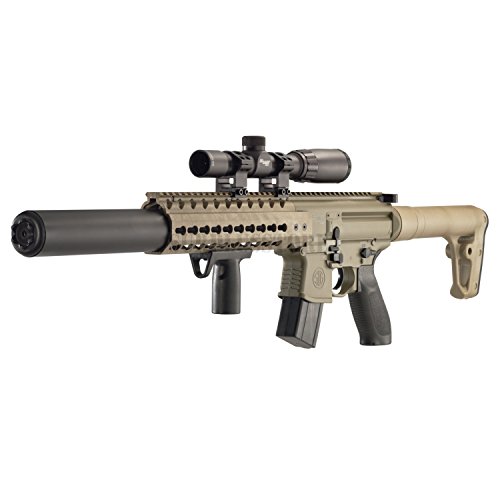 Sig Sauer MCX .177 Cal Co2 Powered 30 Rounds 14x 24mm Scope Air ...