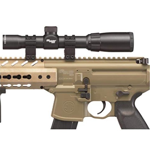 Sig Sauer MCX .177 Cal Co2 Powered 30 Rounds 14x 24mm Scope Air ...
