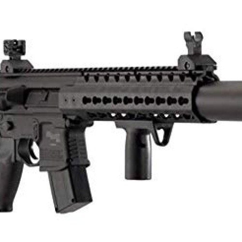 Sig Sauer MCX .177 Cal Co2 Powered 30 Rounds Air Rifle, Black, 1...