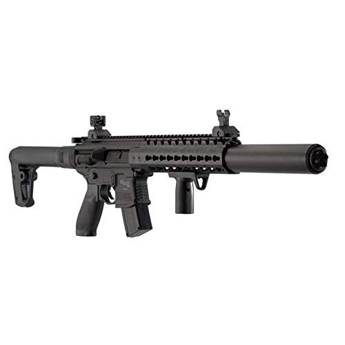 Sig Sauer MCX .177 Cal Co2 Powered 30 Rounds Air Rifle, Black, 1...
