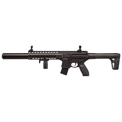 Sig Sauer MCX .177 Cal Co2 Powered 30 Rounds Air Rifle, Black, 1...