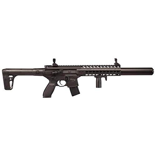 Sig Sauer MCX .177 Cal Co2 Powered 30 Rounds Air Rifle, Black, 1...