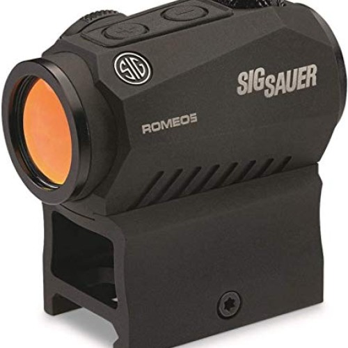 Sig Sauer SOR50000 Romeo5 1x20mm Compact 2 Moa Red Dot Sight, Black