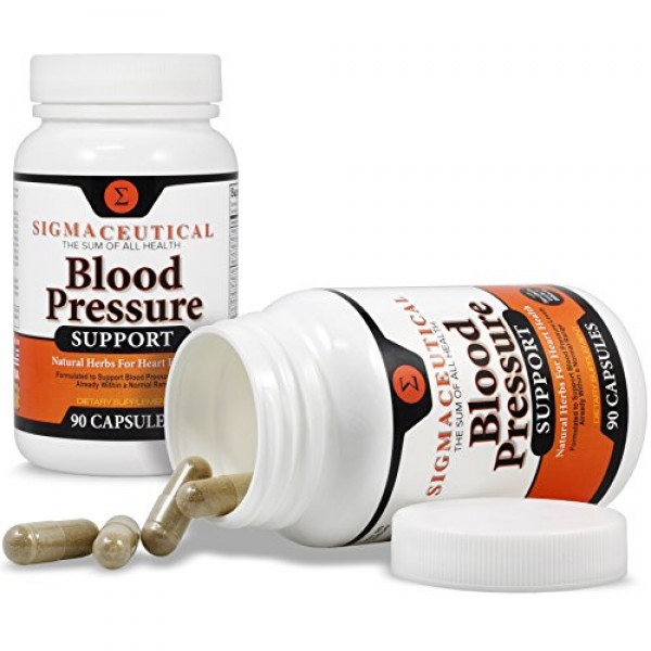 Premium Blood Pressure Support Formula - High Blood Pressure Suppl...