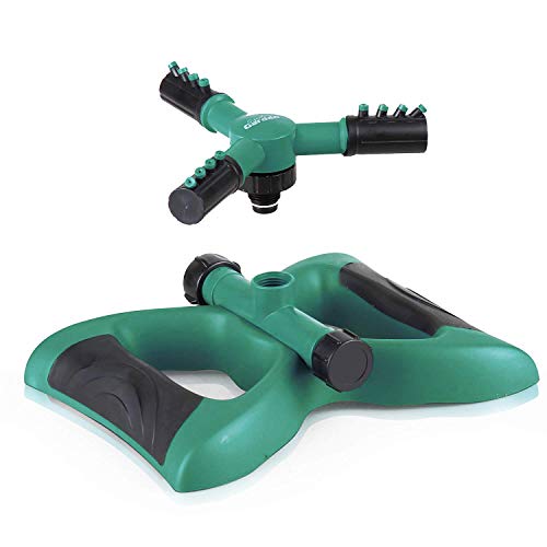Signature Garden Three-Arm Sprinkler, 12 Built-in Spray Nozzles, 3...
