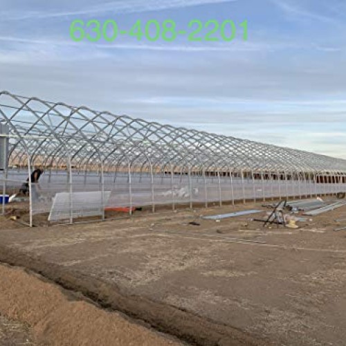 Silk Road Greenhouse Wiggle Wire Channel and Wiggle Wire Bundle, U...