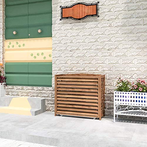 YX Air Conditioner Flower Stand Freestanding Wooden Flower Stand O...