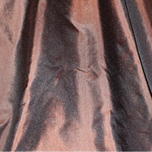 Chocolate Brown Tissue Taffeta Silk, 100% Silk Fabric, By The Yard...