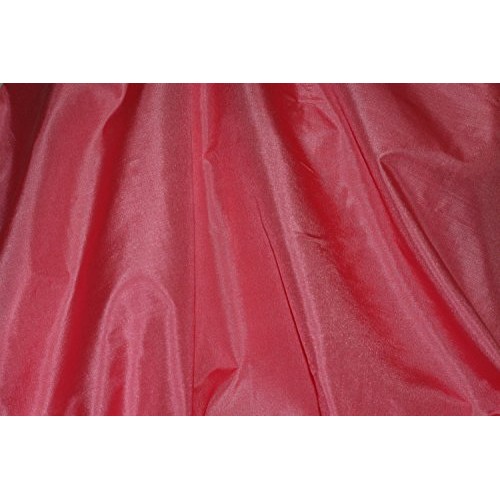 Dusty Rose Pink Tissue Taffeta Silk, 100% Silk Fabric, By The Yard...