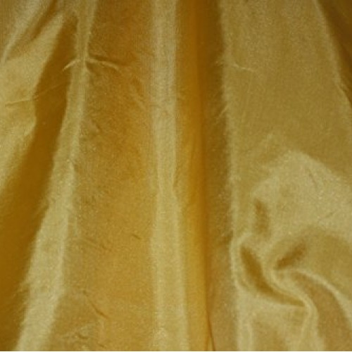 Gold Tissue Taffeta Silk, 100% Silk Fabric, By The Yard, 44 Wide