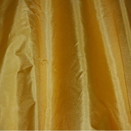 Gold Tissue Taffeta Silk, 100% Silk Fabric, By The Yard, 44 Wide
