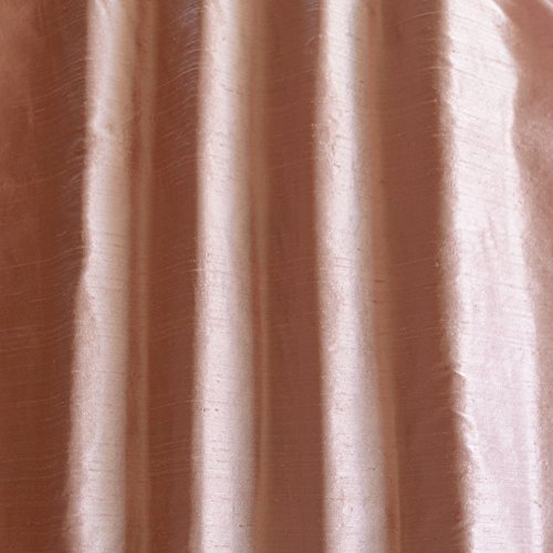 Tea Rose Pink Dupioni Silk, 100% Silk Fabric, by The Yard, 44 Wide