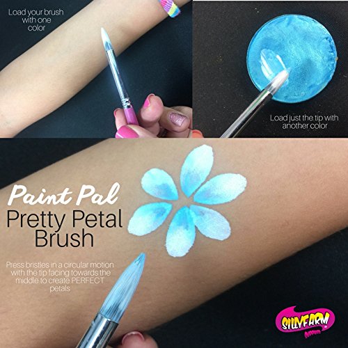 Face Painting Brushes Silly Farm Paint Pal Classic Brush Collection