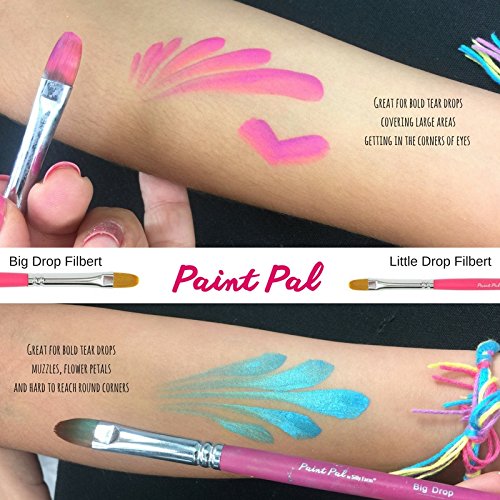 Face Painting Brushes Silly Farm Paint Pal Classic Brush Collection