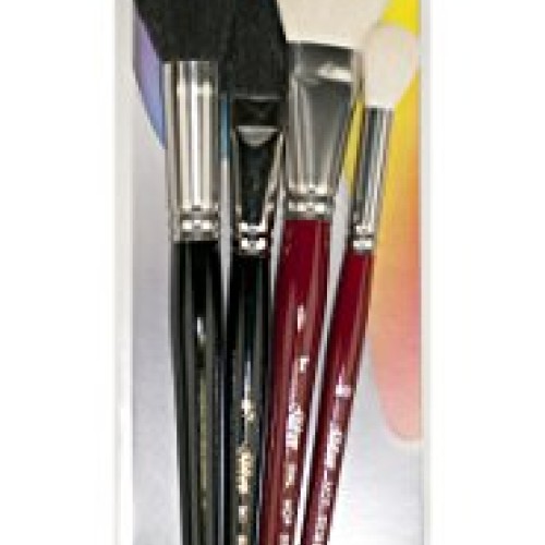 Silver Brush SMS-5599S Silver Mop Short Handle Multi Media Brush S...