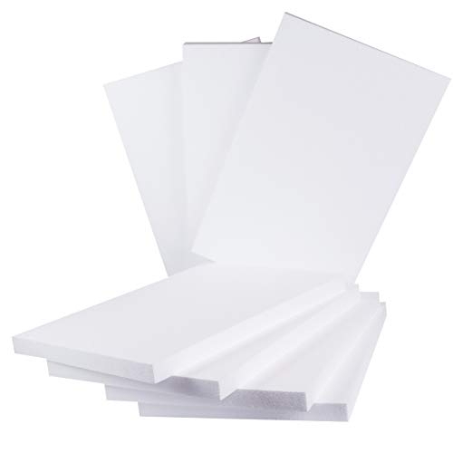 Silverlake Craft Foam Block - 7 Pack of 11x17x1 EPS Polystyrene Sh...