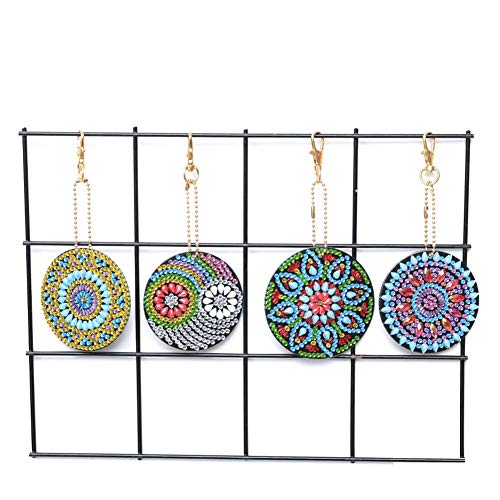 5D DIY Keychains Diamond Painting Paint by Numbers Kits, Special S...