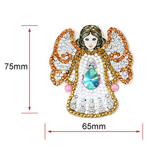 DIY Diamond Keychain Sets Painting Kits Pendants Full Drill Crysta...