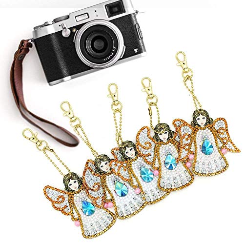 DIY Diamond Keychain Sets Painting Kits Pendants Full Drill Crysta...