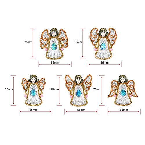 DIY Diamond Keychain Sets Painting Kits Pendants Full Drill Crysta...