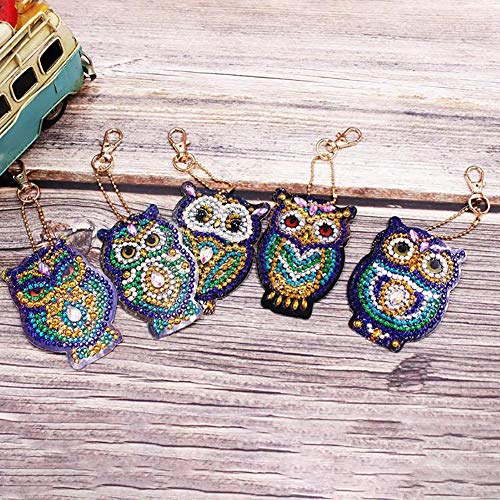 DIY Diamond Painting Keychains, Special Shaped Diamond Painting Or...