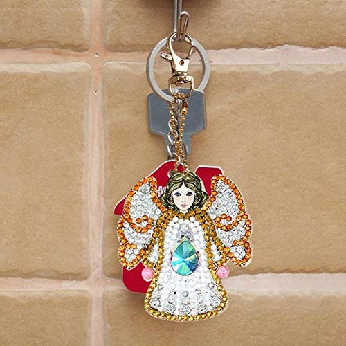 Key Chain DIY Diamond Painting Kits Full Drill Bag Accessories Pen...
