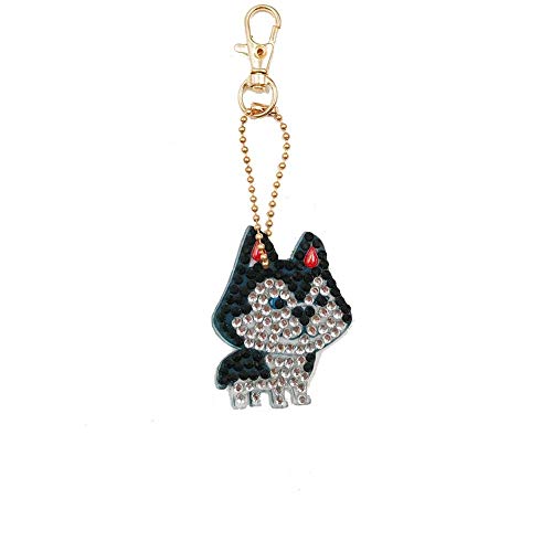 Keychains Diamond Painting Kits, Full Drill Diamond Painting DIY S...