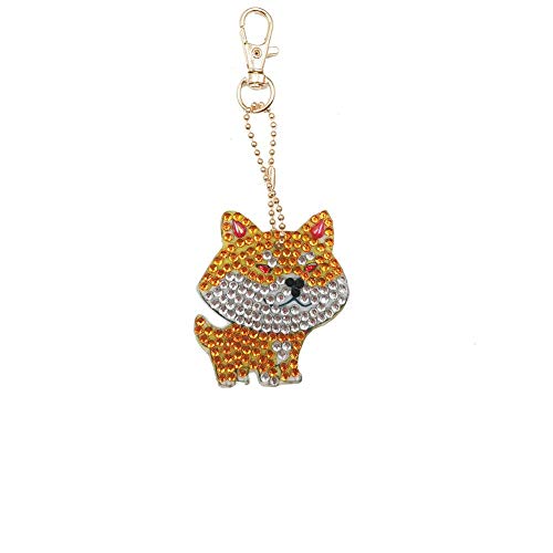 Keychains Diamond Painting Kits, Full Drill Diamond Painting DIY S...