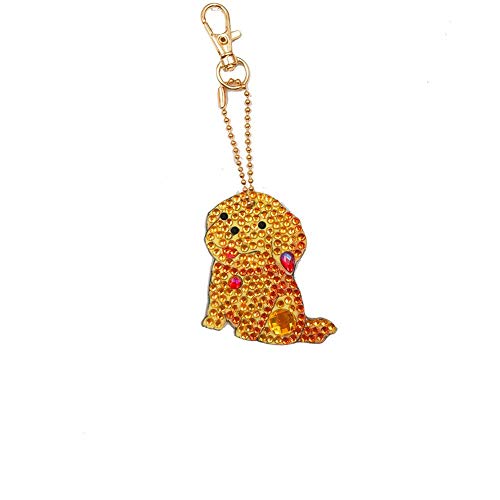 Keychains Diamond Painting Kits, Full Drill Diamond Painting DIY S...