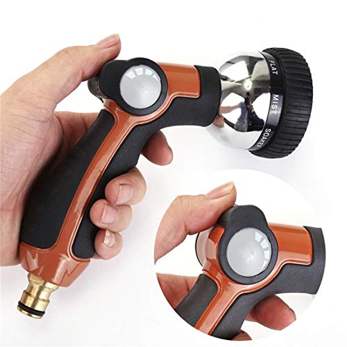 SIMINZICH Zinc Alloy Garden Hose Nozzle,Heavy Duty Hose Spray Nozz...