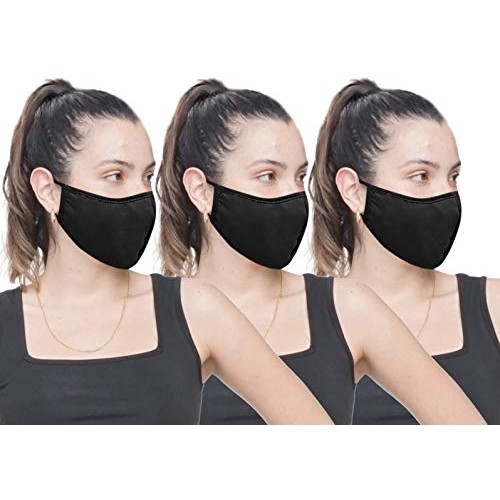 3 Pack Washable Reusable Double Fabric Layers - Made in USA 3 Pack…