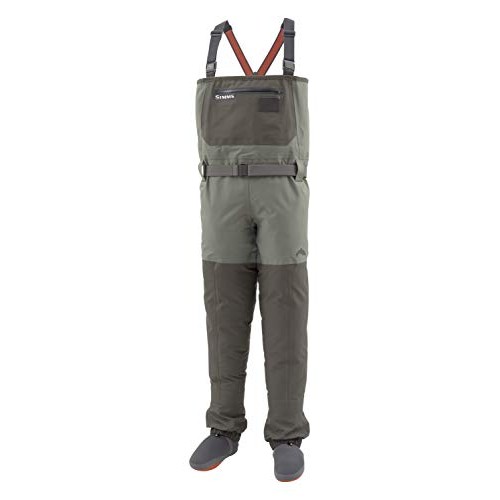 Simms Mens Freestone Waterproof Stockingfoot Chest Fishing Waders,...